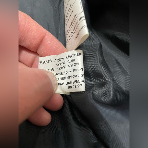 SPECTACULAR “PELLE CUIR” USA AMERICAN FLAG LEATHER & SUEDE VINTAGE JACKET SIZE S - Picture 12 of 16